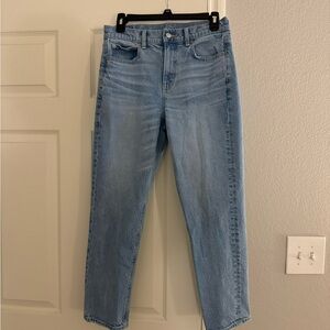 American Eagle Outfitters Light Blue Straight Leg Jeans